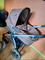 3delige Kinderwagen met luchtbanden, Kinderen en Baby's, Kinderwagens en Combinaties, Gebruikt, Verstelbare duwstang, Maxi-Cosi