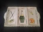 Vintage Mid century  made in Italy anti pati serving dish, Huis en Inrichting, Keuken | Servies, Gebruikt, Keramiek, Overige typen