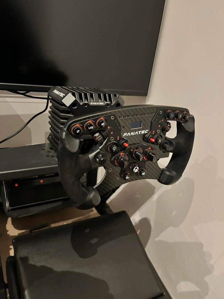 Fanatec CSL DD met Next Level Racing F-GT Seat, Spelcomputers en Games, Spelcomputers | Overige, Zo goed als nieuw, Ophalen of Verzenden
