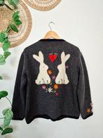 ZGAN zuiver scheerwollen Trachten vest M, Trachten, Ophalen of Verzenden, Zo goed als nieuw, Maat 38/40 (M)