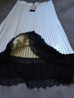TWINSET’ EXCLUSIEVE ENKELLANGE PLISÉ ROK+KANT 44-46 € 254,95, Overige kleuren, Verzenden, Maat 46/48 (XL) of groter, Nieuw