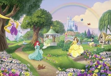 Disney Princess fotobehang Rainbow, Prinsessen behang NIEUW beschikbaar voor biedingen