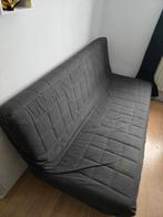 Slaapbank te koop, Huis en Inrichting, Slaapkamer | Slaapbanken, Ophalen, Zwart, Tweepersoons, 140 cm