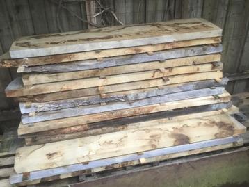 dikke Eiken planken beschikbaar voor biedingen