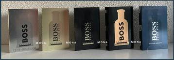 Set 5 parfum samples proefjes Bottled