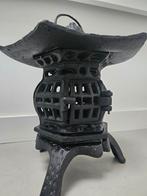 Vintage Gietijzeren Japanse Pagode, Antiek en Kunst, Ophalen of Verzenden