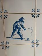 Antieke tegeltjes schouw, Ophalen of Verzenden