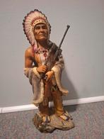 Mooi Indiaan Beeld – 50 cm hoog, Antiek en Kunst, Ophalen