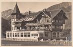 P392 oude ansichtkaart oberstdorf wittelsbacher hof 1938, Ophalen of Verzenden