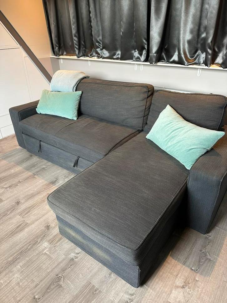 Slaapbank IKEA, Huis en Inrichting, Banken | Sofa's en Chaises Longues, Gebruikt, Tweepersoons, Ophalen