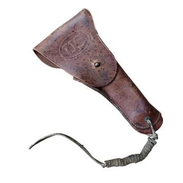 WWII US Colt Pistol Holster Named LT Col. Air Force beschikbaar voor biedingen