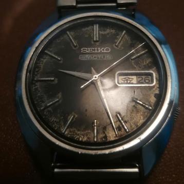 Vintage seiko 5 actus tropical dial