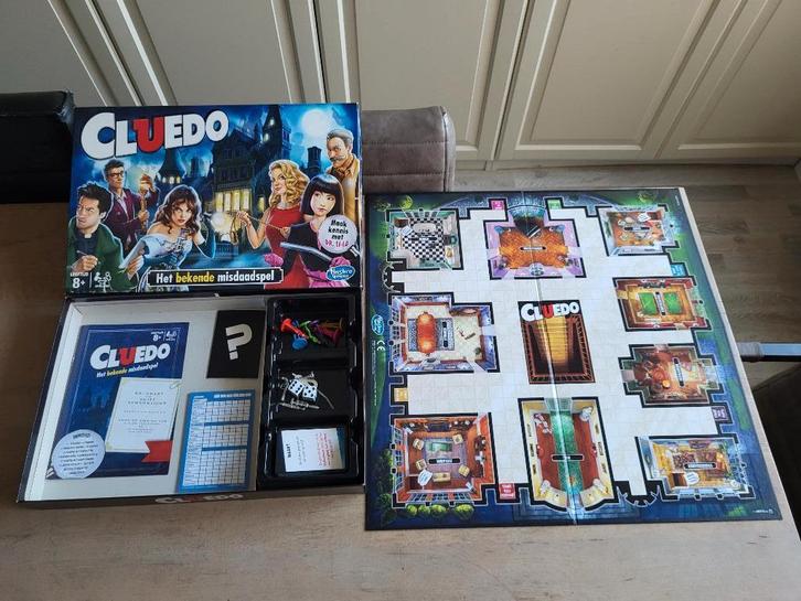 spel Cluedo, Hobby en Vrije tijd, Gezelschapsspellen | Bordspellen, Zo goed als nieuw, Een of twee spelers, Drie of vier spelers