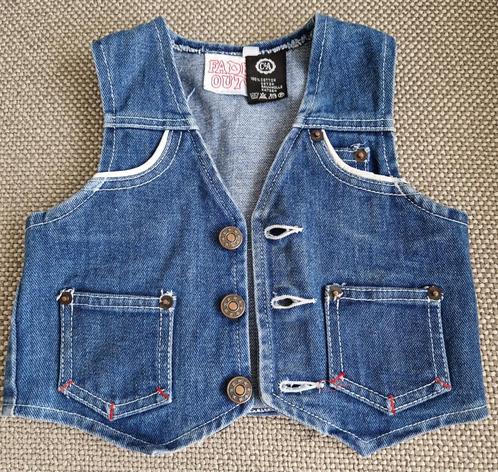 Vintage spijker gilet C&A maat 104, Kinderen en Baby's, Kinderkleding | Kinder-kledingpakketten, Maat 104, Ophalen of Verzenden