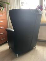 De Sede DS-23 Fauteuil - Zwart Leder, Ophalen, Gebruikt, Leer, 75 tot 100 cm