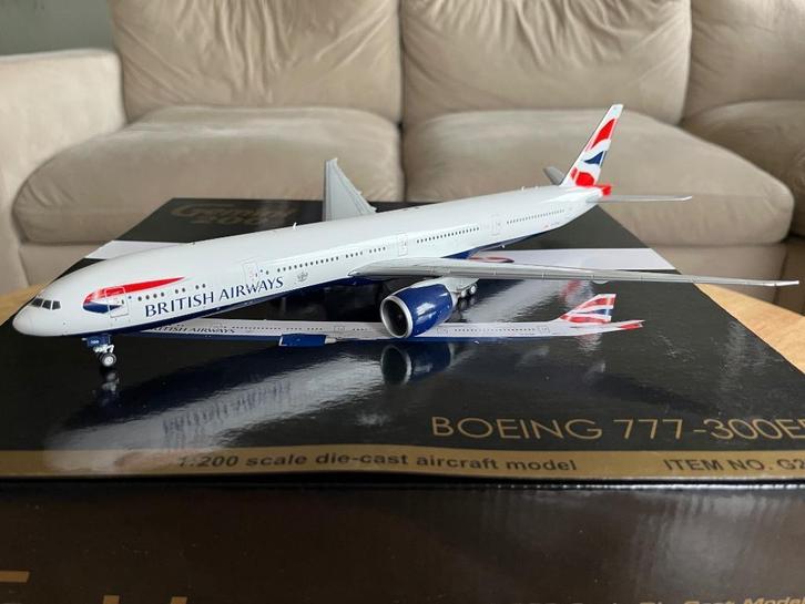 B777-300ER - British Airways / Gemini200 / G2BAW541 / 1:200, Verzamelen, Luchtvaart en Vliegtuigspotten, Zo goed als nieuw, Schaalmodel