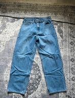 Uniqlo blauwe broek Wide/Straight model, Kleding | Heren, Uniqlo, Blauw, W32 (confectie 46) of kleiner, Ophalen of Verzenden