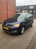 Volkswagen Touran 1.2 TSI 77KW BMT 7P 2010 Blauw, Auto's, Voorwielaandrijving, 4 cilinders, Blauw, 7 stoelen