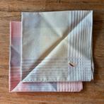 Vintage dames zakdoekjes pastel dameszakdoekjes nieuw, Ophalen of Verzenden