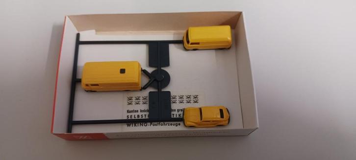 Postauto’s spoor N, Hobby en Vrije tijd, Modeltreinen | N-Spoor, Zo goed als nieuw, Overige typen, Gelijkstroom of Wisselstroom