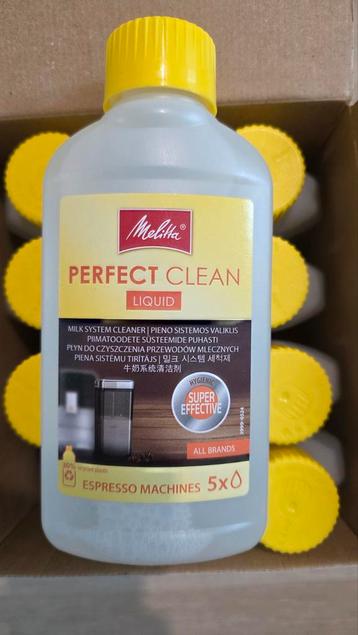 8x Melitta Perfect Clean Melksysteem Reiniger 250ml beschikbaar voor biedingen