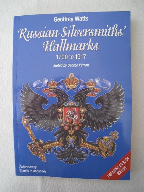 RUSSIAN SILVERSMITHS HALLMARKS  1700 - 1917  NIEUWSTAAT, Antiek en Kunst, Antiek | Goud en Zilver, Zilver, Verzenden