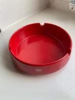 Vintage rode ronde asbak Bondsspaarbank Retro, Verzamelen, Ophalen of Verzenden, Zo goed als nieuw