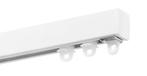 3x Strakke Gordijnrail Move - Wit, Ophalen, Wit, Nieuw, 200 cm of meer