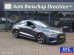 Audi A3 Limousine 35 TFSI S edition "Sporty Looks!", 65 €/maand, 4 cilinders, 150 pk, Leder en Stof