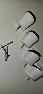 4 witte duraline plankdragers voor maar € 7,50, Ophalen of Verzenden, Zo goed als nieuw