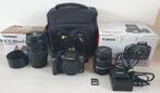 Canon EOS 1000D met 18–55 en 70–300 mm lenzen., Gebruikt, Spiegelreflex, Canon, Ophalen of Verzenden