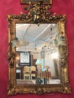 Spiegel antiek barok engel beeld - goud lijst en verlichting, Huis en Inrichting, Woonaccessoires | Spiegels, Minder dan 100 cm