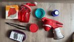 Tupperware set - Kaasrasp, Quickchef, Micro Delight, Huis en Inrichting, Ophalen of Verzenden, Zo goed als nieuw, Rood, Overige typen