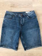 Korte spijkerbroek blauw maat 34 slimfit nauwelijks gedragen, Verzenden, W33 - W34 (confectie 48/50)