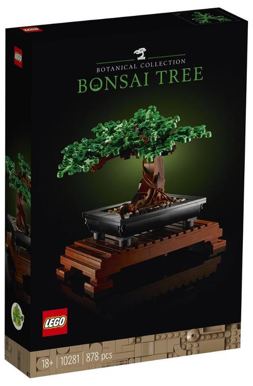 LEGO Creator 10281 BonsaiBoompje 878 delig, Kinderen en Baby's, Speelgoed | Duplo en Lego, Nieuw, Lego, Complete set, Ophalen of Verzenden