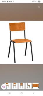 6x Oscar stoel Leen Bakker, Ophalen, Gebruikt, Bruin, Vijf, Zes of meer stoelen