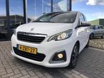 Peugeot 108 1.0 e-VTi : LEER/P-CAM/CLIMA/LED/ KEYLESS/BTA/P-, Auto's, Peugeot, Voorwielaandrijving, Euro 5, Gebruikt, 4 stoelen