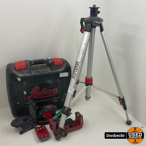 Leica Lino L2P5G-1 Punt-/ Lijnlaser | In kist | Op batterije, Doe-het-zelf en Verbouw, Meetapparatuur, Gebruikt, Afstand, Ophalen of Verzenden