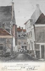 AK Breda - Begijnhof (na aquarel Anthonie Beek), Verzenden, Voor 1920, Gelopen, Noord-Brabant
