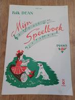 Mijn speelboek piano folk dean, Gebruikt, Ophalen of Verzenden