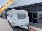 Sunlight Capron C560 Queensbed + Rondzit + Luifel BJ 2012, Caravans en Kamperen, Caravans, Standaardzit, Sunlight, Schokbreker