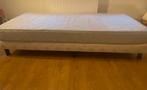 Eenpersoonsbed (boxspring + matras), Huis en Inrichting, Ophalen, Gebruikt, 90 cm, Eenpersoons