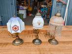 3 Antieke Art Deco lampjes, Antiek en Kunst, Ophalen of Verzenden