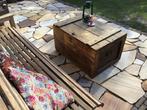 Dekenkist, Huis en Inrichting, Woonaccessoires | Kisten, Ophalen, Gebruikt, 50 tot 100 cm, 75 tot 100 cm