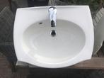 Sphinx wastafel met omderbouw Grohe mengkraan, Huis en Inrichting, Ophalen, 50 tot 100 cm, Zo goed als nieuw, Minder dan 100 cm