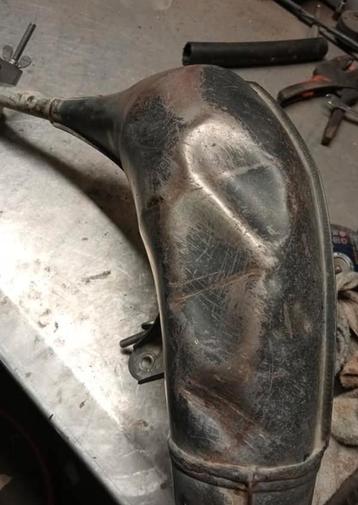 Uitlaat uitdeuk service 2takt bochten sx kx yz beschikbaar voor biedingen