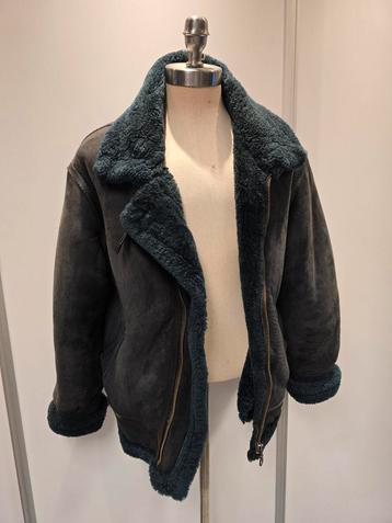 Lammy pilotenjas - heren mt. L - shearling lamsvacht ️  beschikbaar voor biedingen