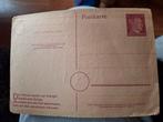 Briefkaart met Hitler postzegel, Postzegels en Munten, Ophalen of Verzenden, Briefkaart