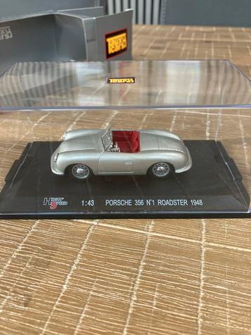 Porsche 356 N1 Roadster 1948 - 1:43 Modelauto beschikbaar voor biedingen