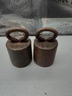 Gewichten van 1 kg 2 maal., Antiek en Kunst, Antiek | Gereedschap en Instrumenten, Ophalen of Verzenden
